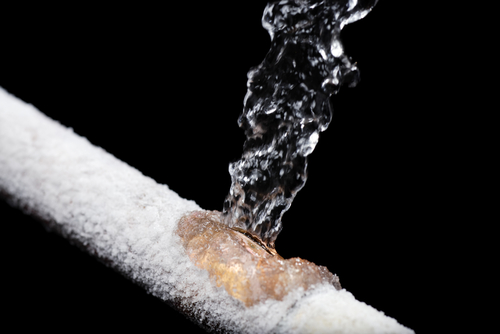 Don't let your water pipes freeze during the colder months.